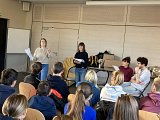 Compagnie La Magouille, résidence, test public auprès de collégiens